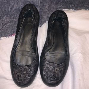 Black Tory Burch Flats